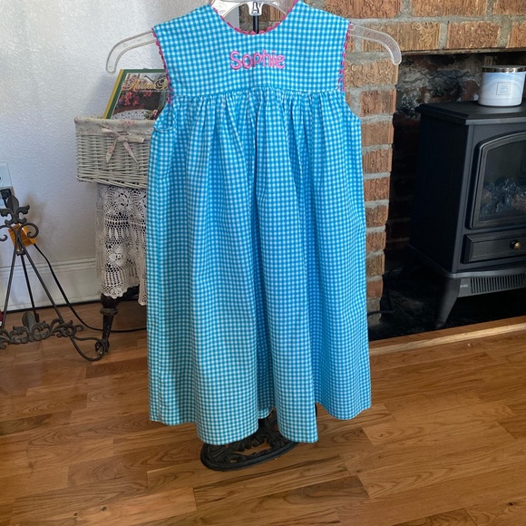Banbury Cross Girls a monogrammed “Sophie” Dress size 6 - Picture 13 of 13